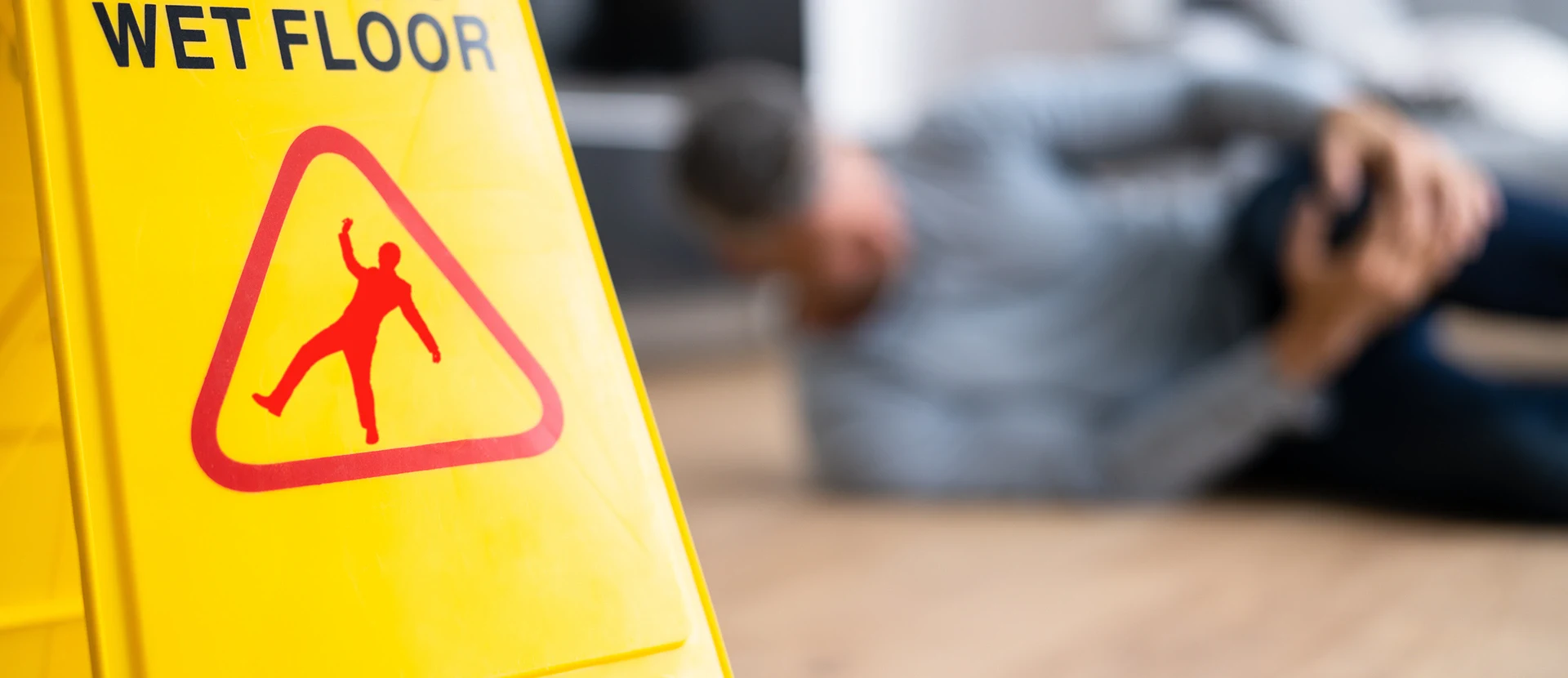 A hazardous condition on a property