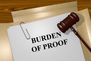 What is the Burden of Proof in a Criminal Defense Lawsuit?